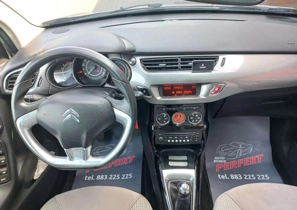 Citroen C3 cena 17500 przebieg: 177000, rok produkcji 2010 z Mieszkowice małe 277